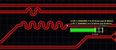 Differential trace impedance without reference plane