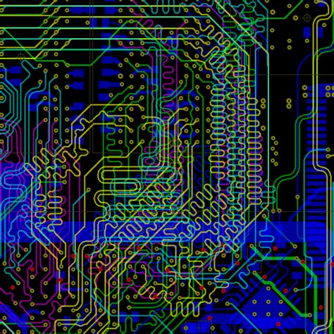 High speed PCB layout topology